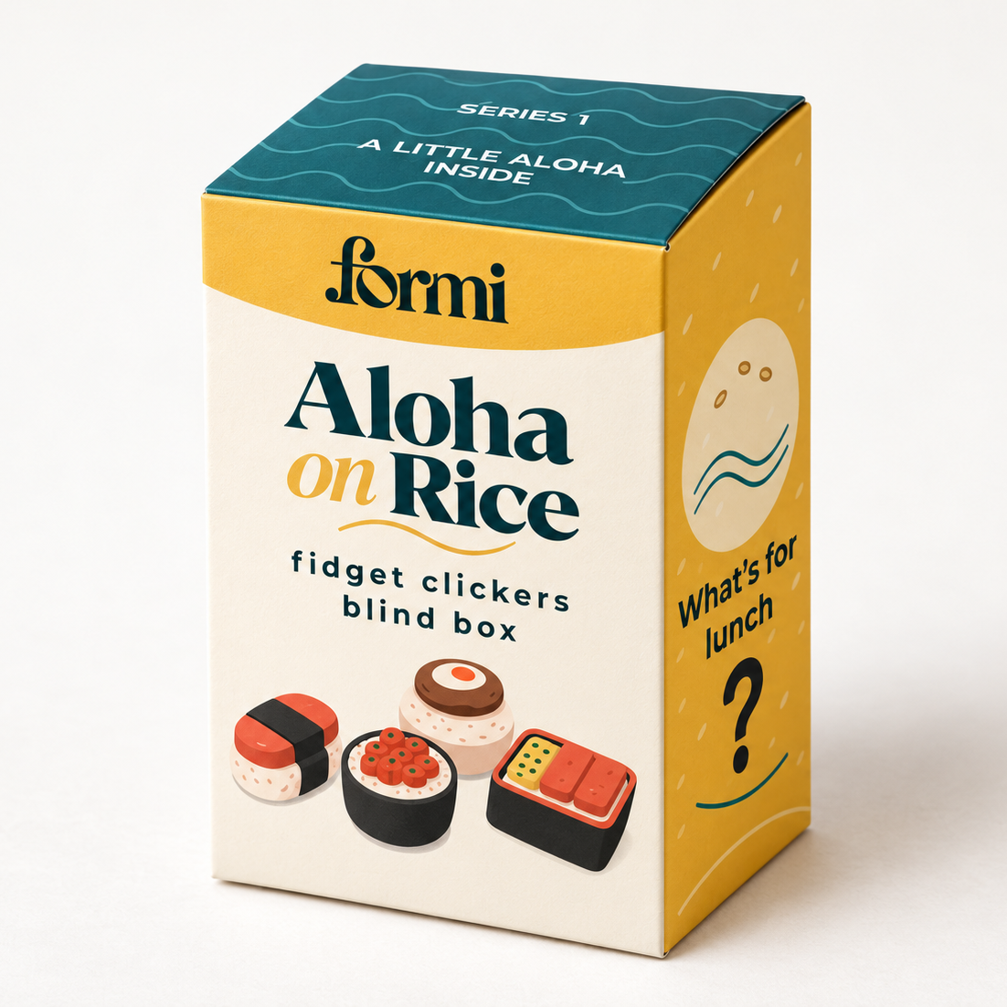 Aloha on Rice Fidget Clicker Blind Box