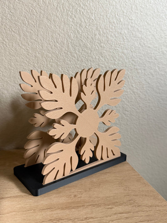 Ulu Hawaiian Quilt Napkin Holder