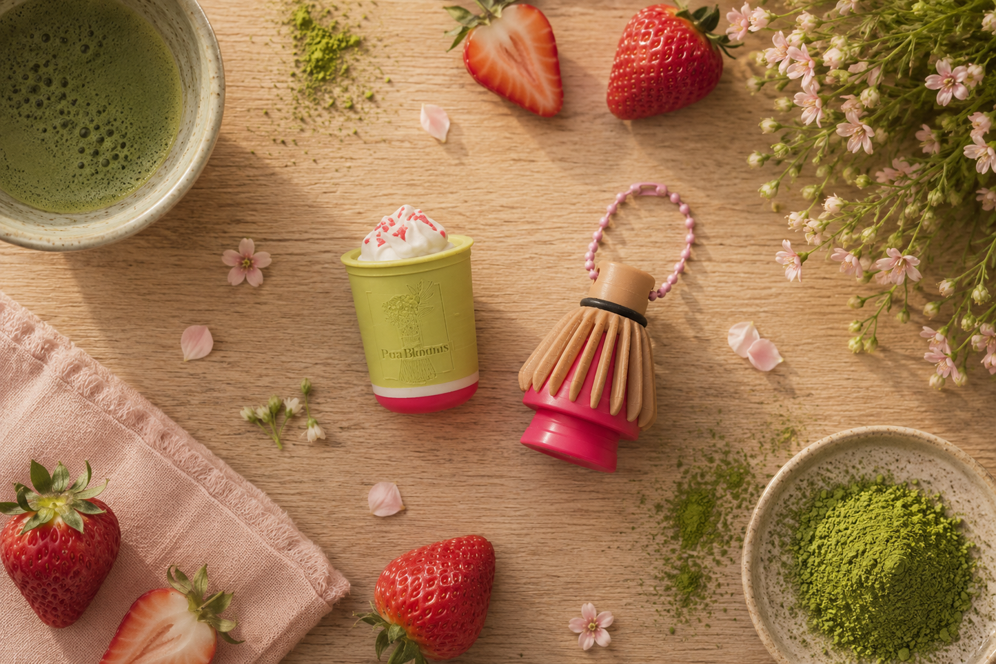 Pua Blooms Matcha Clickers Set Blind Box