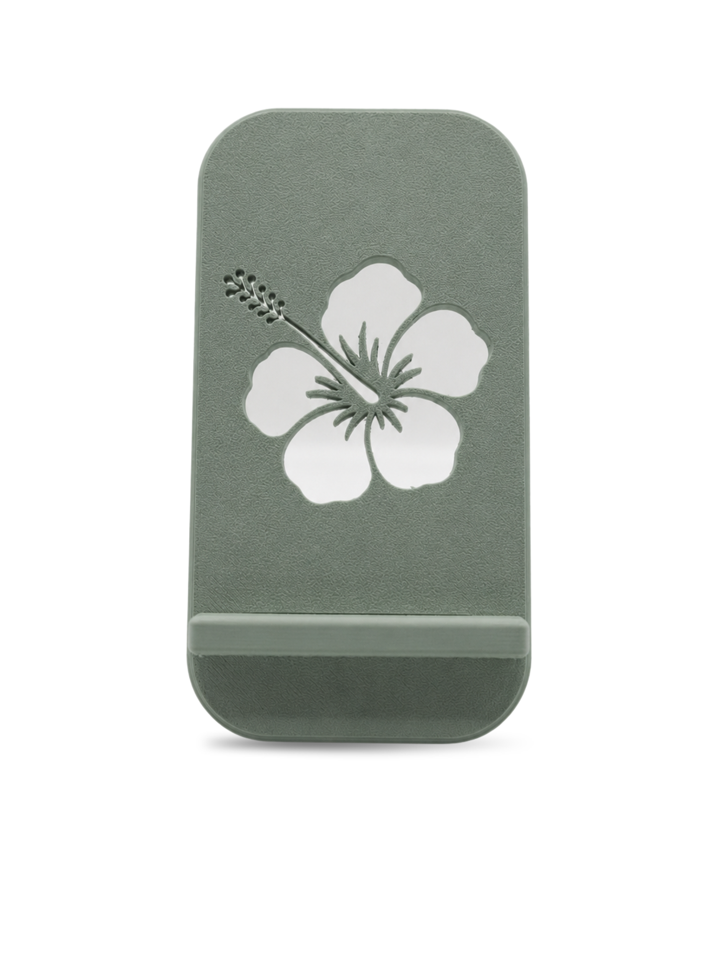 Hibiscus Cut-Out Phone Holder