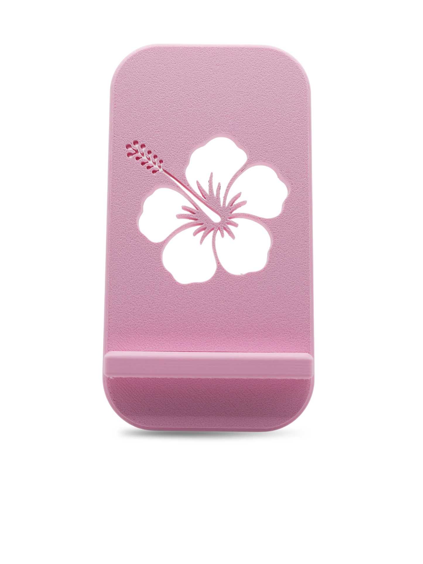 Hibiscus Cut-Out Phone Holder