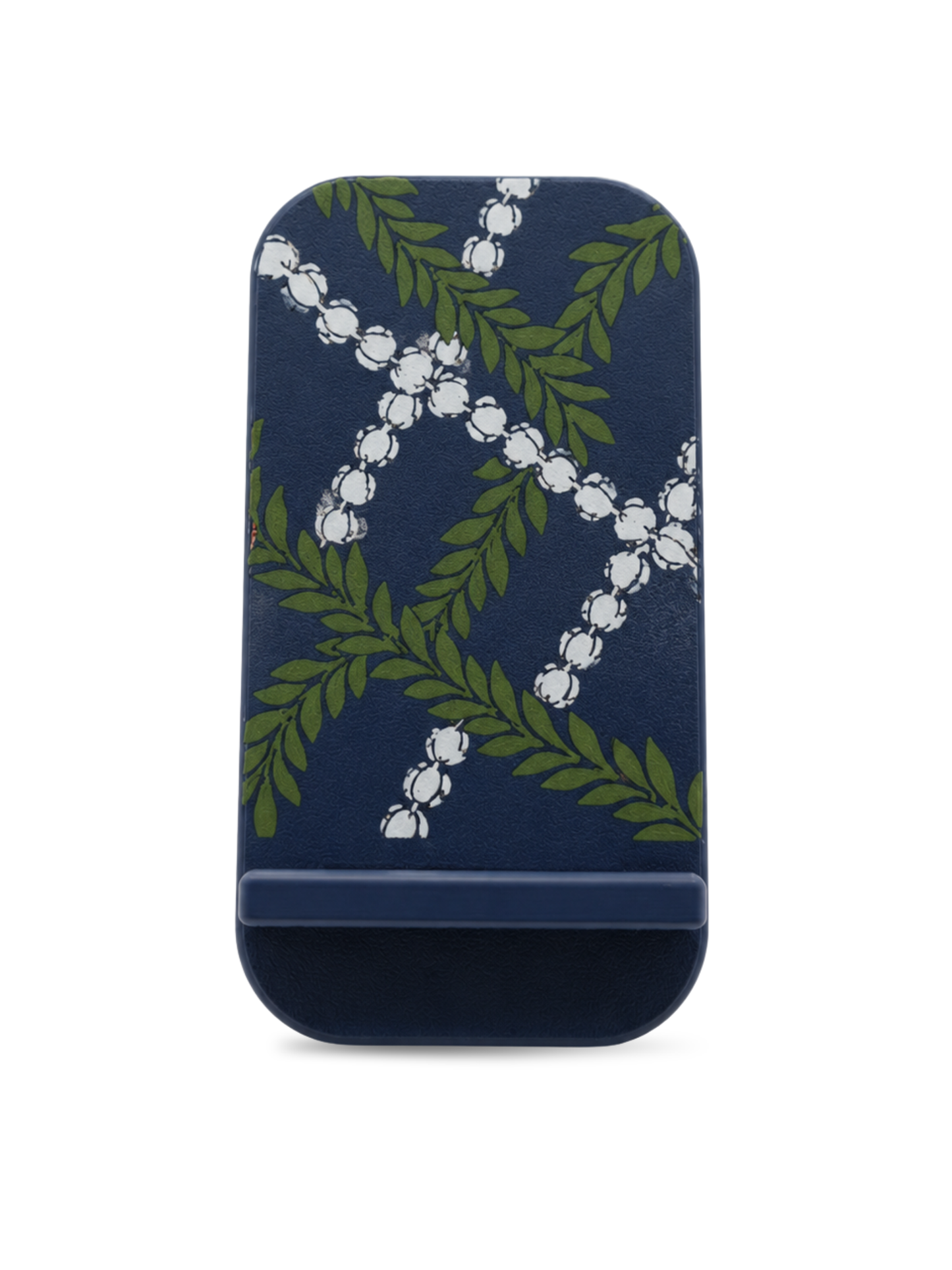 Ti Leaf & Pikake Lei Phone Holder