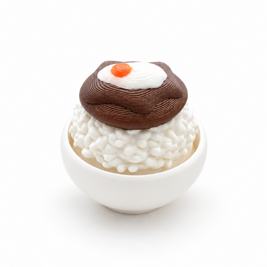 Loco Moco Clicker with keychain