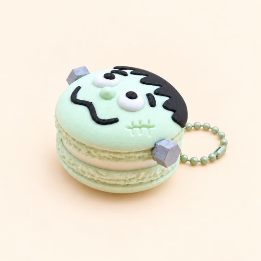 Frankie Halloween Macaron Clicker & Keychain