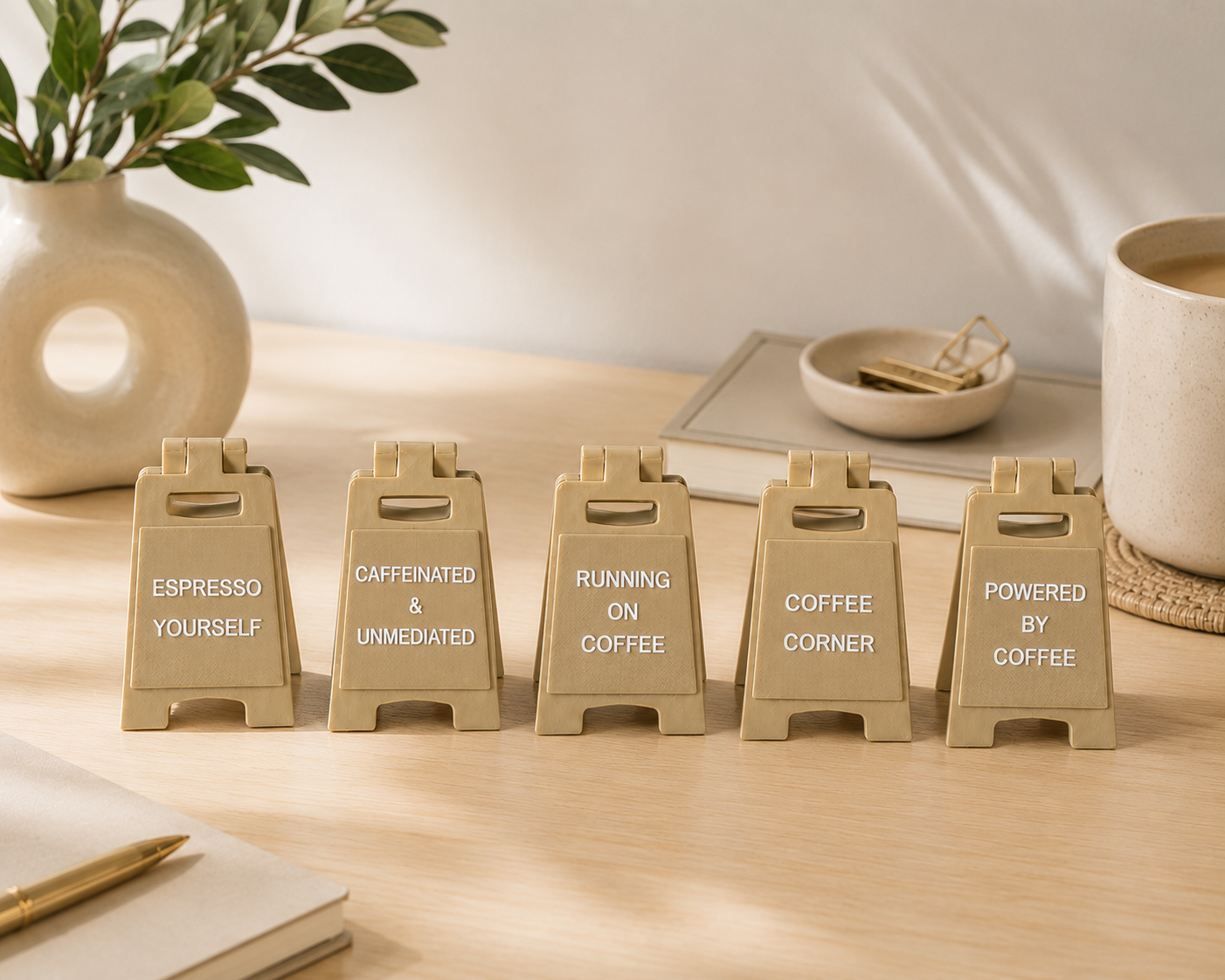 Mini Coffee Signs