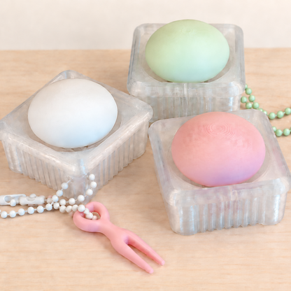 Mochi Clicker & Keychain — 3-Piece Bundle