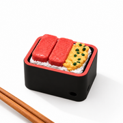 Hawaii Breakfast Bento Clicker with keychain | Spam, Egg & Rice