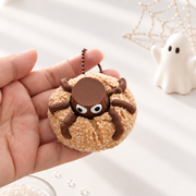Spider Peanut Butter Sugar Cookie Clicker with Keychain