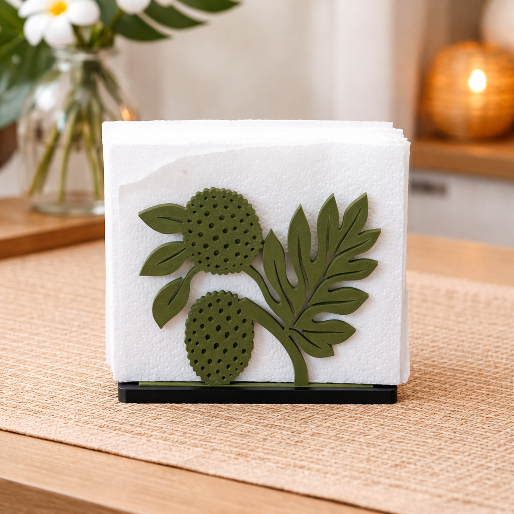 Ulu (Breadfruit) Napkin Holder