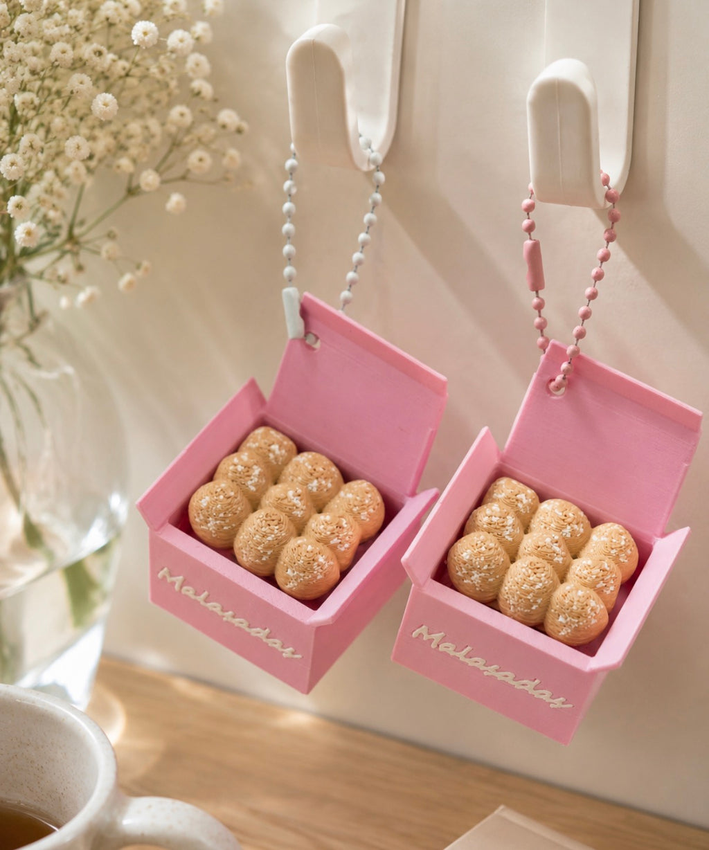 Malasadas Clicker & Keychain
