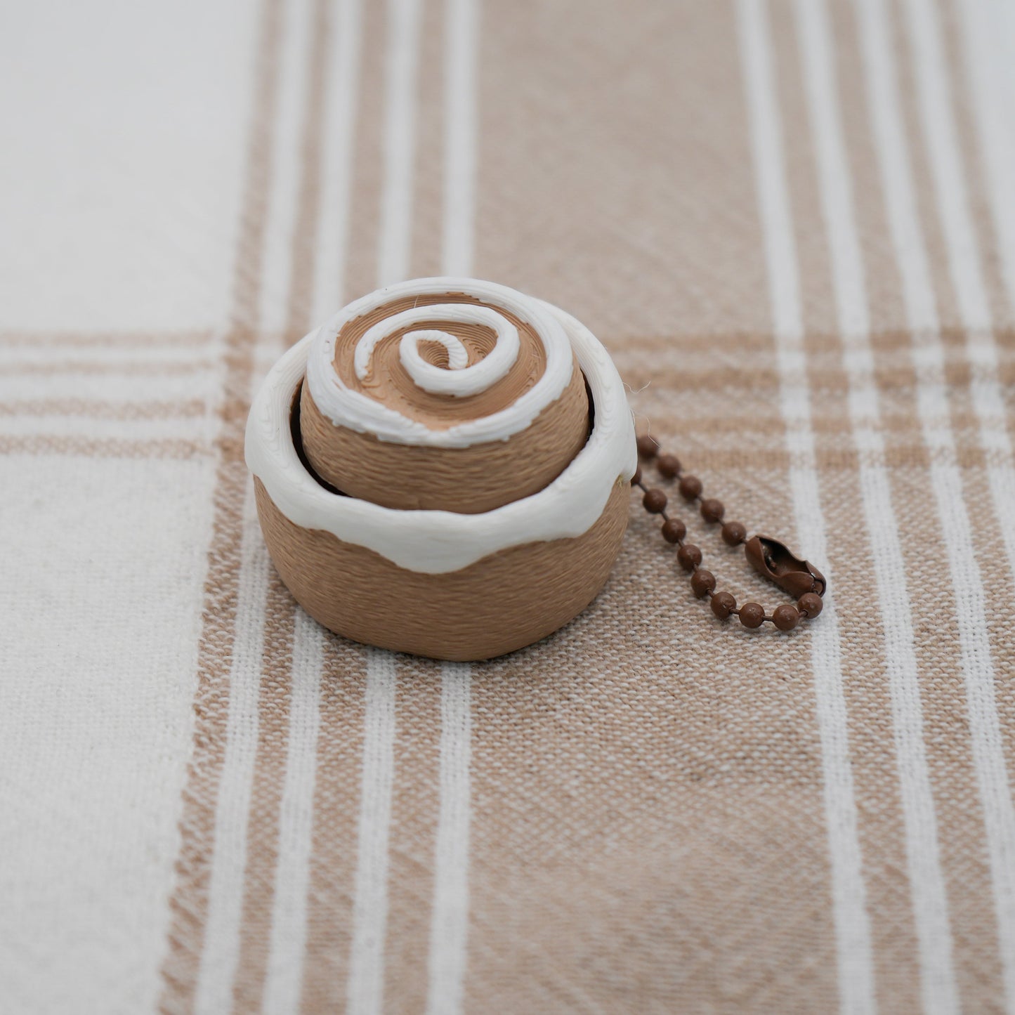 Classic Cinnamon Roll Keychain