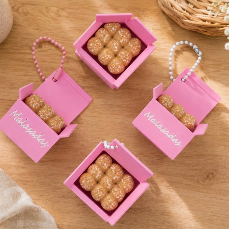 Malasadas Clicker & Keychain