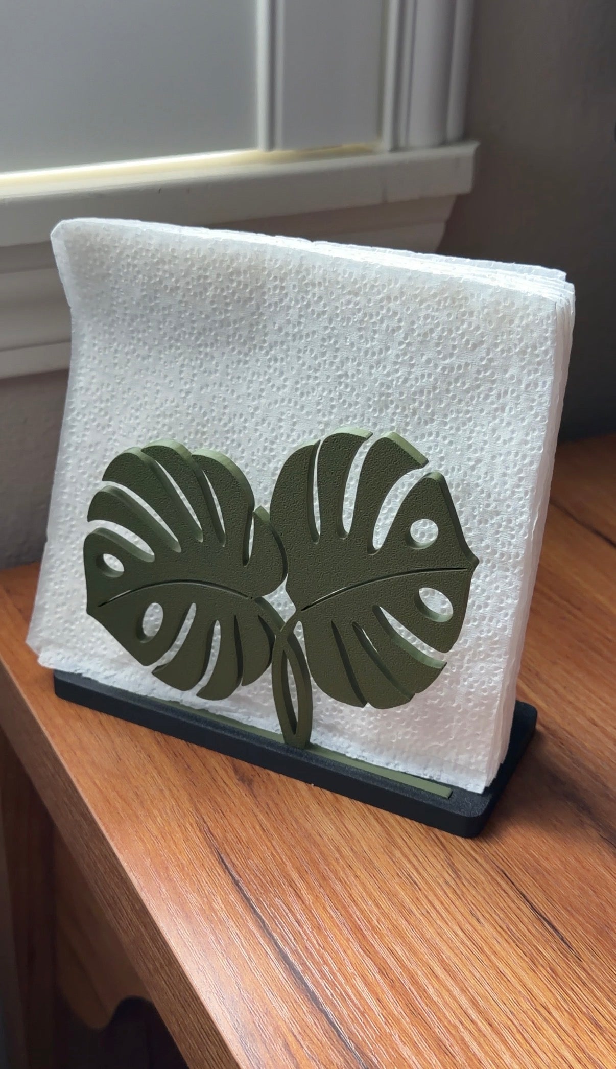 Monstera Napkin Holder