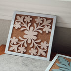 Hawaiian Quilt Coasters Marble