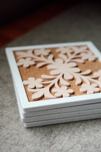 Hawaiian Quilt Coasters Marble