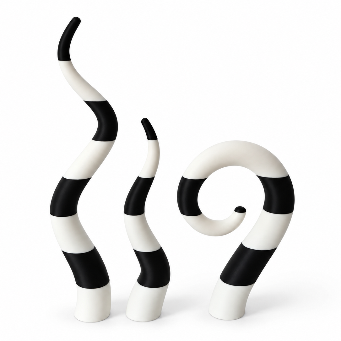 Striped Sandworm Plant Stakes