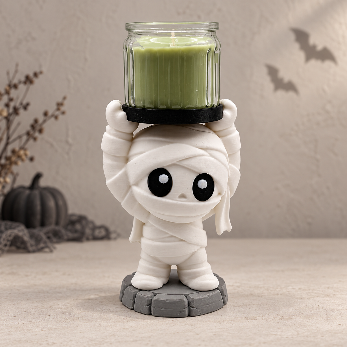 Mummy Candle Holder