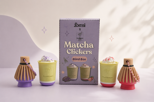 Pua Blooms Matcha Clickers Set Blind Box