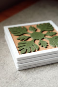 Hawaiian Quilt Coasters Marble